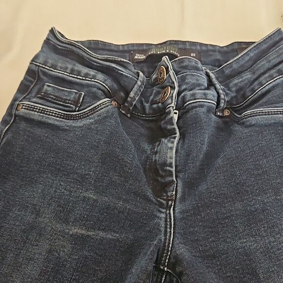 Next Jeans Women's Stretchy Bootcut Lift, Slim & Shape Mid-Rise Flared Jeans 4 - Picture 14 of 16